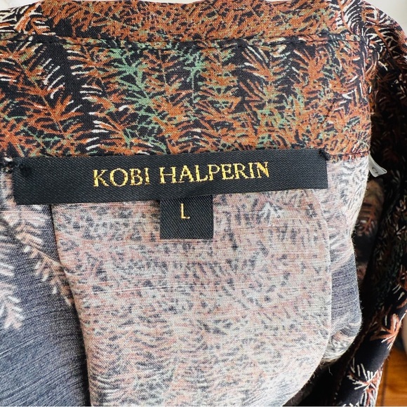 Kobi Halperin Nina Embellished Cotton & Silk Blouse - Picture 3 of 10